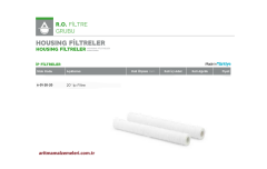 20'' İp Filtre