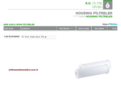 10'' End Kaplı Spun Sediment Filtre 135gr.