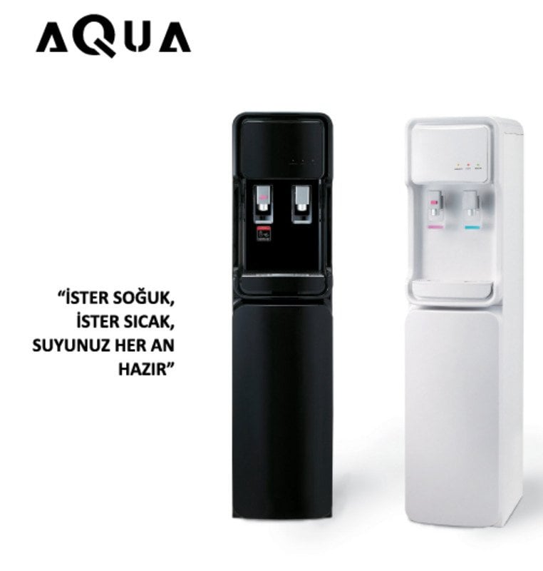 AQUA Sıcak-Soğuk Arıtmalı Pompalı Su Sebili, 5A-KS07_70500006