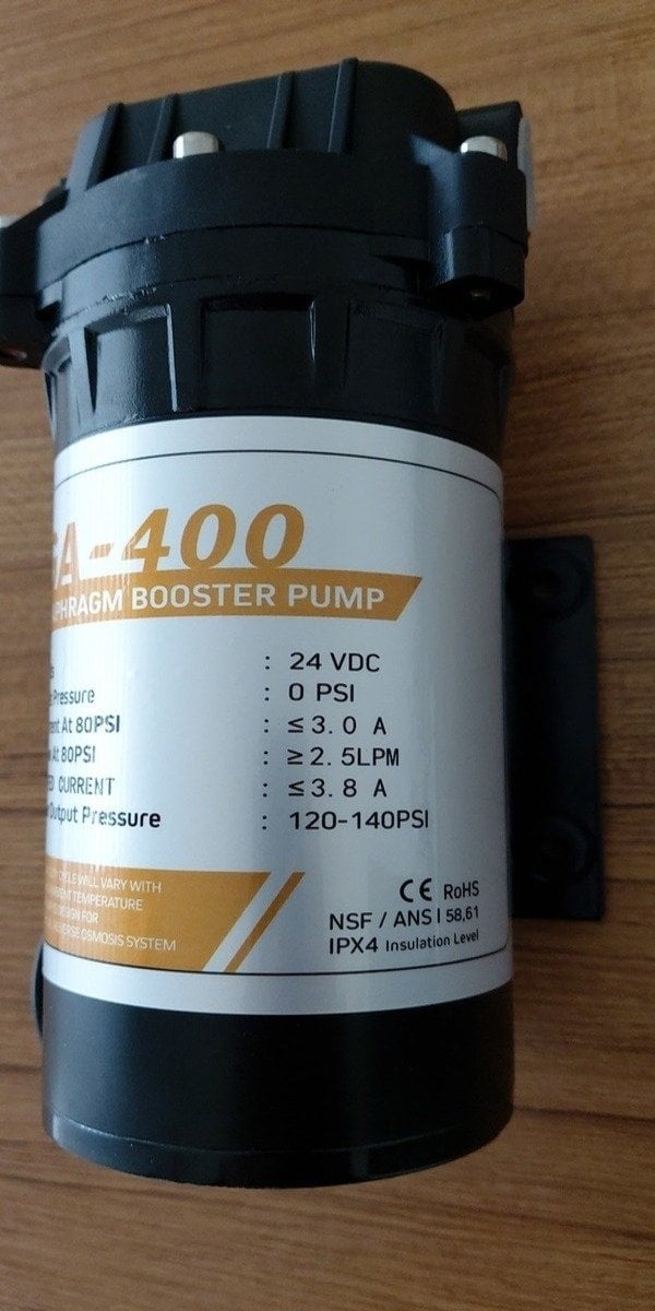 Direk Akış Pompası Premium (LF) 36V-3A  500 GPD Pompa  3-RY-P-500-Q