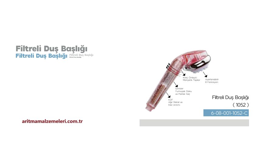 Filtreli Duş Başlığı (1052)