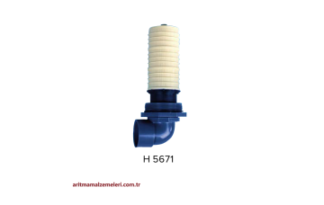 H 5671 BU Model 2'' Üst Difüzör Yandan Montaj Yüzey Borulamalı Tanklar için