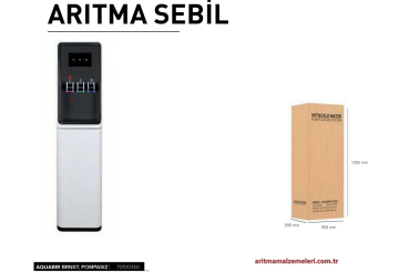 Aquabir BRN07 Pompasız Sıcak-Soğuk ve Normal olarak 3 çıkışlı Büyük Boy Arıtmalı Sebil