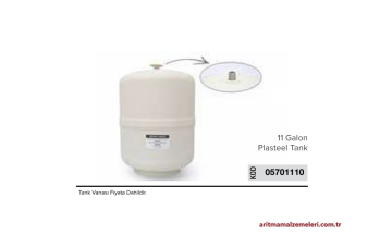 TAE 11 Galon (40 Litre) Plasteel (Plast Çelik) Tank