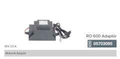 Endüstriyel Tip RO 600 Arıtma Cihazlarında 36V 3.5A