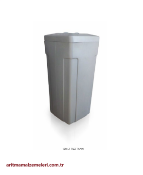 Tuz Tankı 120 Litre Yerli Dikdörtgen Gri Renkli 40x40 Kodu:01300005