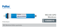 Pallas Marka 1812-80 Gpd Membran