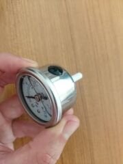 Su Arıtma Cihazı 16 Bar Gliserinli Arkadan Bağlantılı Metal Manometre _ 05717020