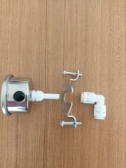 Su Arıtma Cihazı 16 Bar Gliserinli Arkadan Bağlantılı Metal Manometre _ 05717020