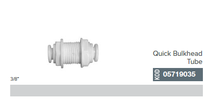 3/8'' Quick Bulkhead Tube _ 05719035