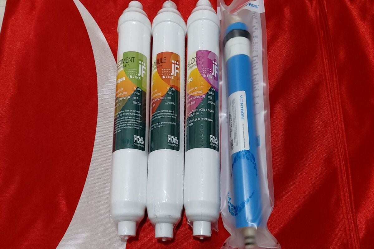 Kapalı Kasa, Su Arıtma Cihazı İlk 4 Filtre HND(Çubuklu) Bağlantılı