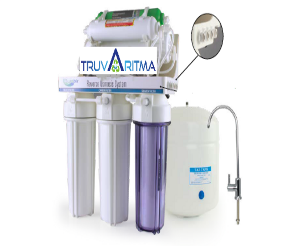 Aquabir inline Açık Kasa 3.2 Galon (12 Litre) 6A-WOP Pompasız Su Arıtma Cihazı_70001030