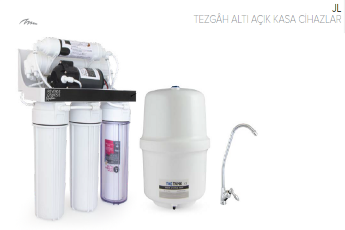Jammytiger JL 5A Pompalı 4 Galon (15 Litre) Su Arıtma Cihazı _ 70110005