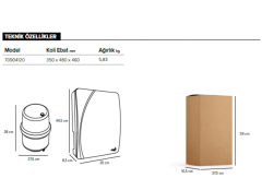 JammyTIGER SLIM 5A 4 Galon(15 Litre) Dijital POMPALI Su Arıtma Cihazı - 70904120