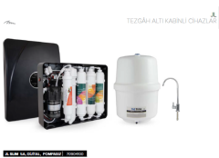 JammyTIGER SLIM 5A 4 Galon(15 Litre) Dijital Pompasız Su Arıtma Cihazı - 70904100