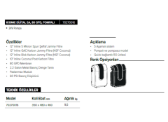 Iconic Dijital 5A 80 Gpd Pompalı Su Arıtma Cihazı - 70270016