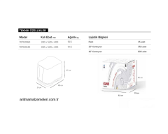 KUNO Pyramid LUX 5A Pompalı 3.2 Galon (12 Litre) Su Arıtma Cihazı  70702060