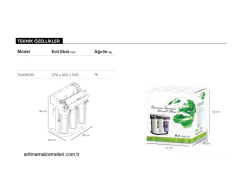 Aquabir Vera Dynamic 600 Gpd Direk Akış Su Arıtma Cihazı  70400010