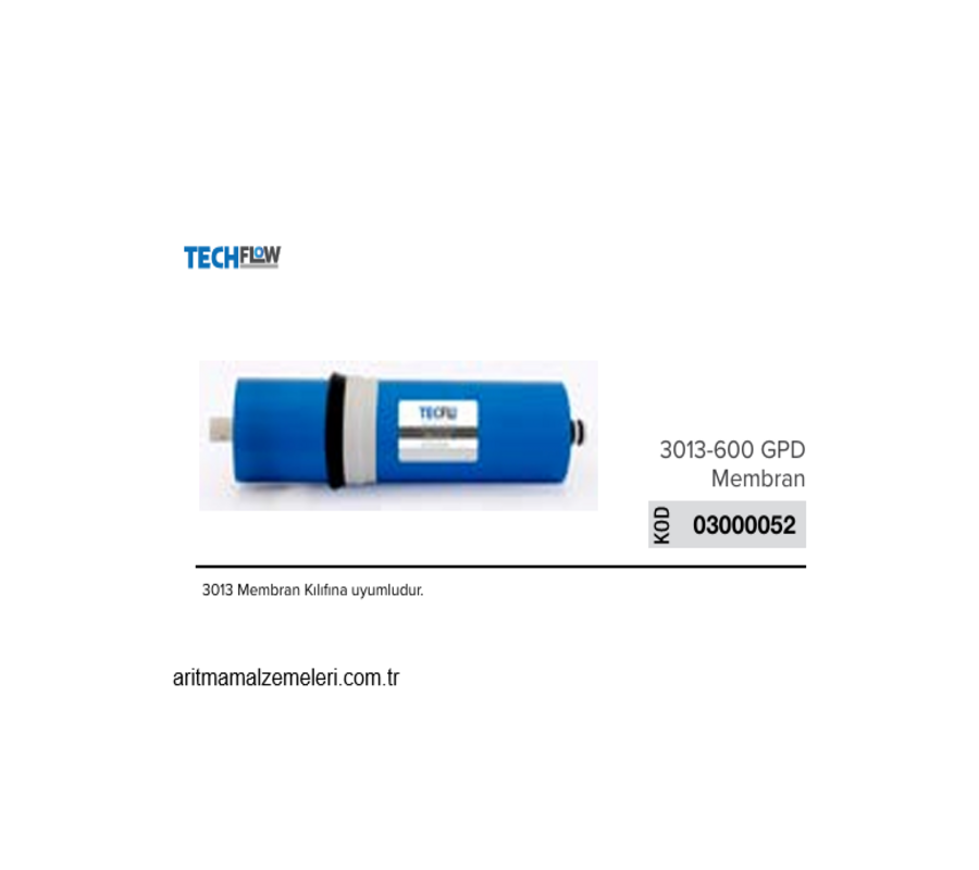 Techflow Marka 3013-600 Gpd Membran     03000052