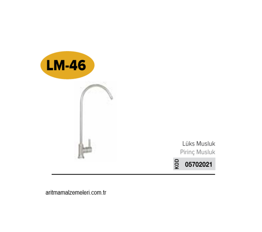 Su Arıtma Cihazı Musluğu LM-46 Lüks Musluk   05702021