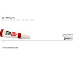Dijital Ölçüm Cihazı 4 Fonksiyonlu   05700011