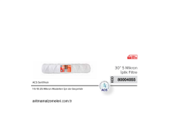 30'' ACS Sertifikalı 1-5-10-25 Mikron Modeller için İplik Filtre   80004055