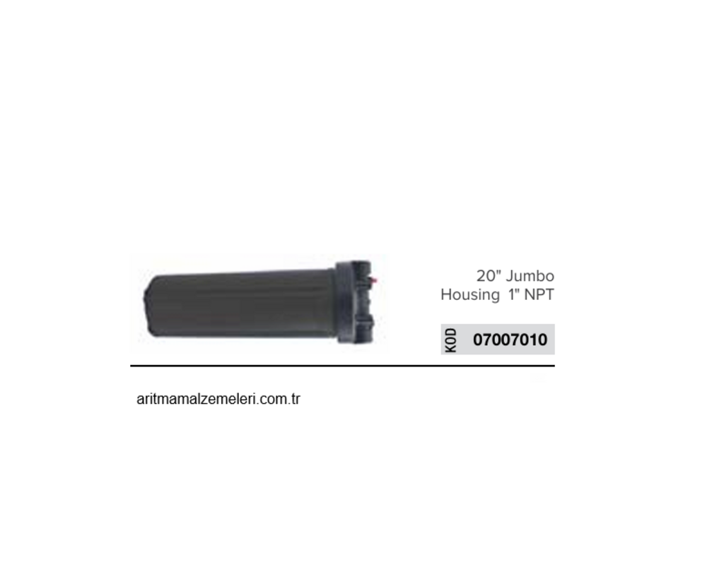 20'' Jumbo Housing 1'' NPT   07007000