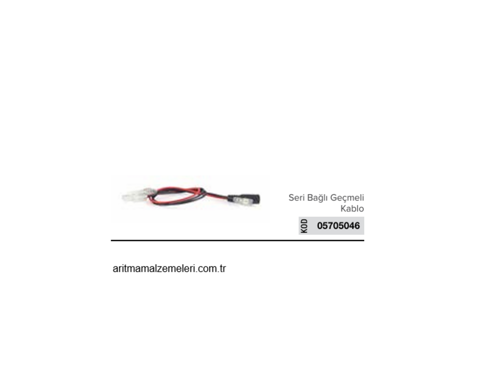 Su Arıtma Cihazı için Seri Bağlı Geçmeli Kablo   05705046