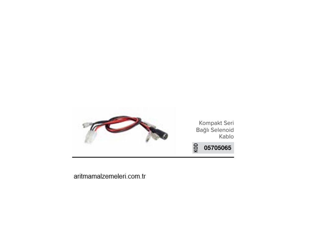 Su Arıtma Cihazı için Kompakt Seri Bağlı Selenoid Kablo   05705065