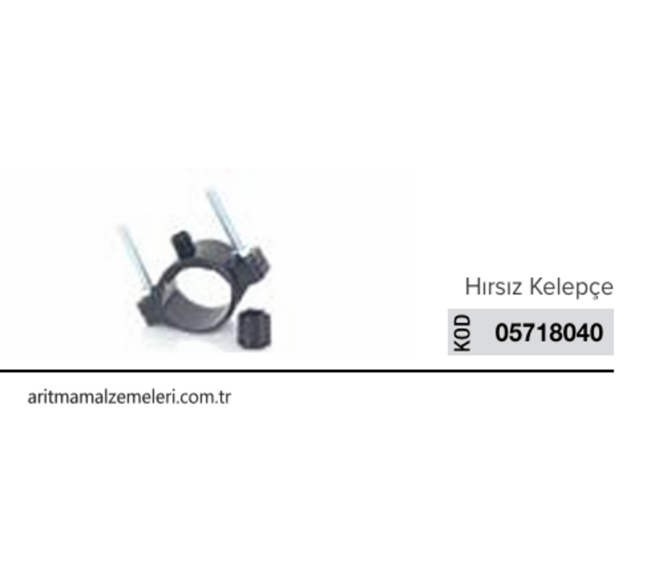 Truva Arıtma Tezgahaltı Gider Hortumu için Hırsız Kelepçe     05718040