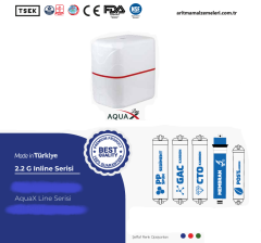 Aquaturk AquaX Line Serisi 3-05-AX-L Şeffaf Pompasız Su Arıtma Cihazı