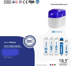 Aquaturk 222 Serisi 8 Litre'lik (2.2 Galon) Şeffaf Renkli Pompalı Su Arıtma Cihazı