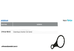 Green Aqua GA Serisi Plastik Anahtar