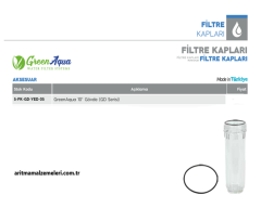 10'' Green Aqua GD10 Serisi Filtre Gövdesi