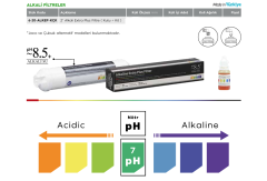 2'' inline Alkali Extra Plus Filtre Kutulu + Kitli olarak