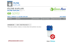 5'' Tekli Green Aqua GD Serisi Filtre Kabı 1'' (32mm.)