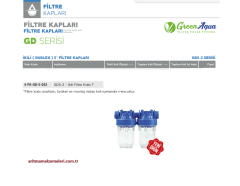 5'' İkili (Dublex) Green Aqua GD Serisi Filtre Kabı 1'' (32mm.)