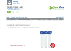 20'' Üçlü (Triplex) Green Aqua GD Serisi Filtre Kabı 1'' (32mm.)
