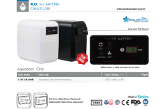 Aquabest One Pompasız 5 Aşamalı Mat Renk Su Arıtma Cihazı