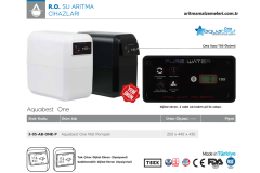 Aquabest One Pompalı 5 Aşamalı Mat Renk Su Arıtma Cihazı
