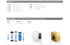 Aqusta 600 Gpd Dijital Direk Akış Su Arıtma Cihazı