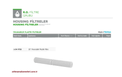 30'' Yıkanabilir Plastik Elek Filtre