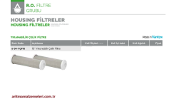 10'' Yıkanabilir Çelik Filtre